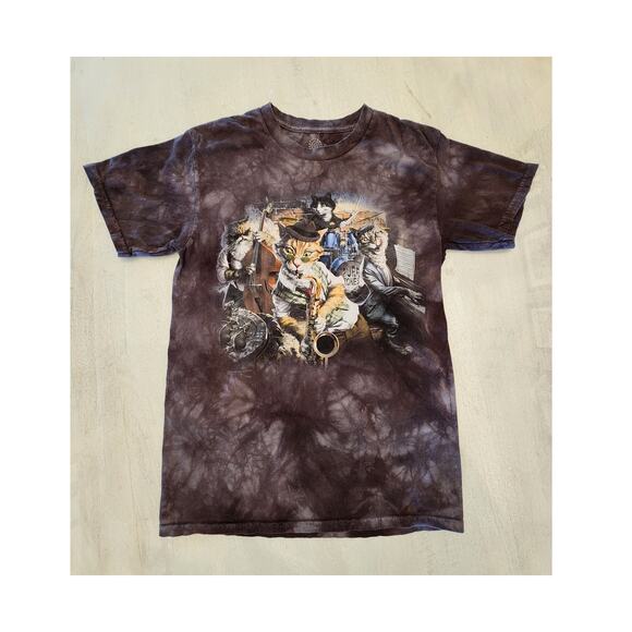 The Mountain Cat Band T-Shirt SZ Small - Picture 1 of 6